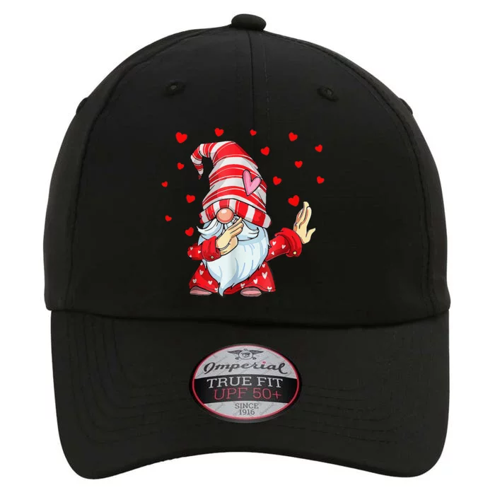 Dabbing Gnomes Heart Happy Valentines Day Couple Gifts The Original Performance Cap