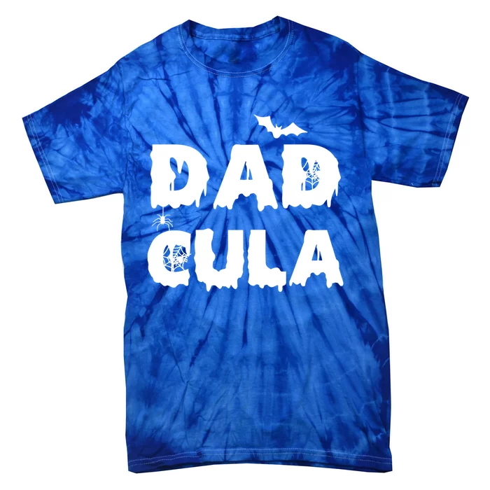 Dadcula Gift Halloween Funny Letter Print Dad Tops Gift Tie-Dye T-Shirt