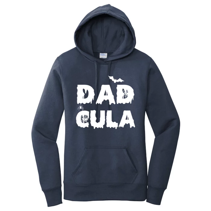 Dadcula Gift Halloween Funny Letter Print Dad Tops Gift Women's Pullover Hoodie