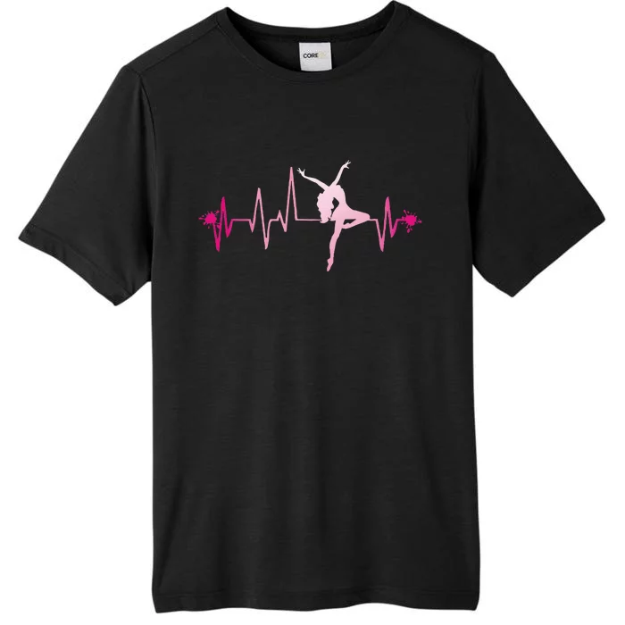 Dance Girl Heart Beat Hoodie Dancing Dancer Ballet Gift ChromaSoft Performance T-Shirt