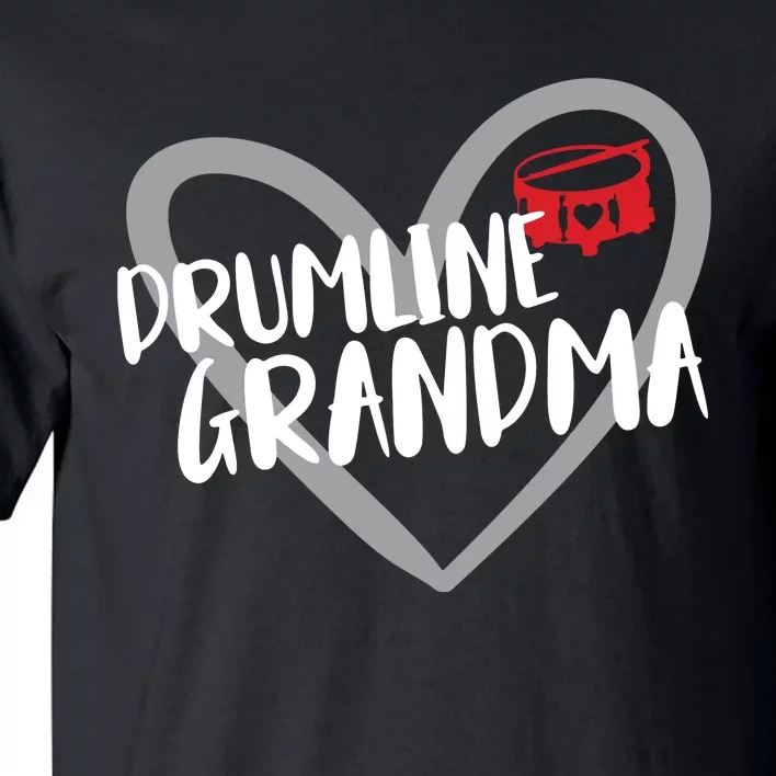 Drumline Grandma Heart Marching Band Tall T-Shirt