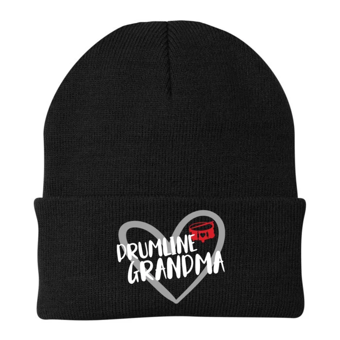 Drumline Grandma Heart Marching Band Knit Cap Winter Beanie