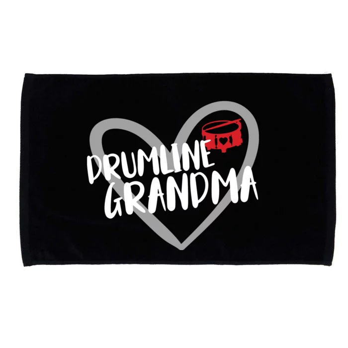 Drumline Grandma Heart Marching Band Microfiber Hand Towel