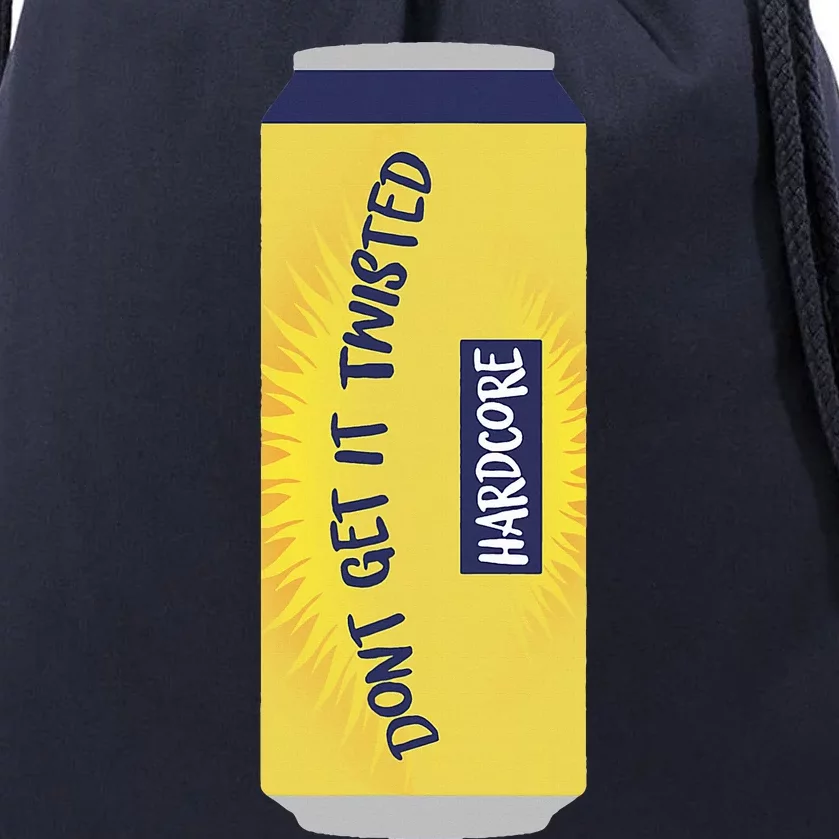 Dont Get It Twisted Tea Drawstring Bag