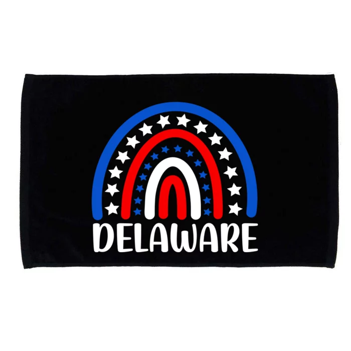 Delaware Gift I Love Delaware Usa Gift Microfiber Hand Towel