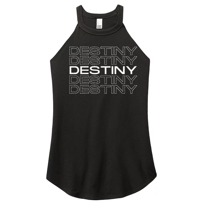 Destiny Gift Idea For Women First Given Name Destiny Women’s Perfect Tri Rocker Tank