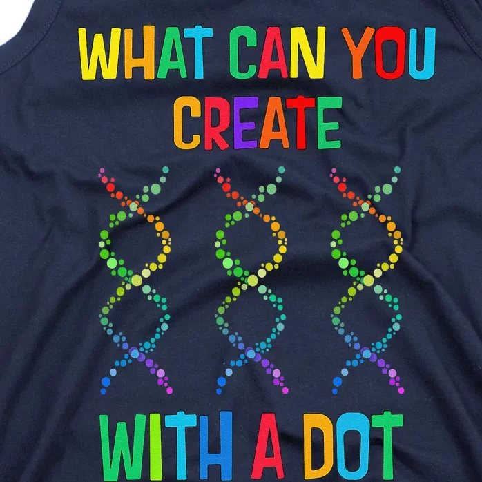 DNA Gen Inspired By Polka Dot What Can You Create Dot Day Tank Top