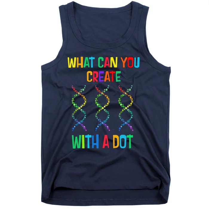 DNA Gen Inspired By Polka Dot What Can You Create Dot Day Tank Top