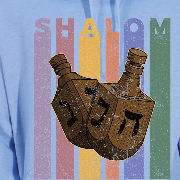 Dreidel Game Jews Hanukkah Gambling Toy Israel Hebrew Dreydl Unisex Surf Hoodie