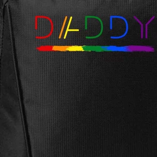 Daddy Gay Lesbian Pride Lgbtq Inspirational Ideal Gift Cute Gift City Backpack