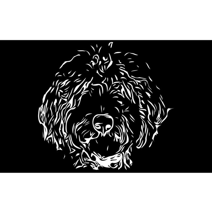 Doodles Goldendoodle Labradoodle Line Drawing Gift Bumper Sticker