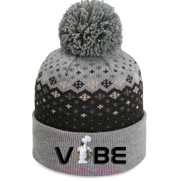 Diljit Goat Lover Funny Vibe Meri The Baniff Cuffed Pom Beanie