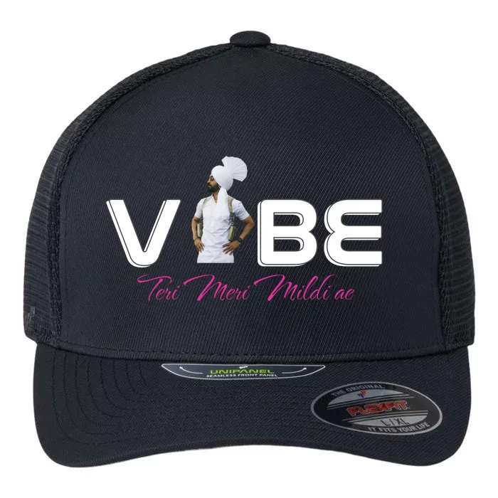 Diljit Goat Lover Funny Vibe Meri Flexfit Unipanel Trucker Cap