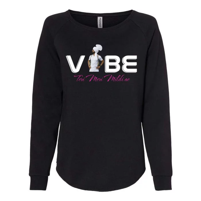 Diljit Goat Lover Funny Vibe Meri Womens California Wash Sweatshirt