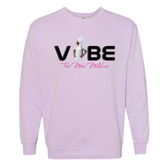 Diljit Goat Lover Funny Vibe Meri Garment-Dyed Sweatshirt