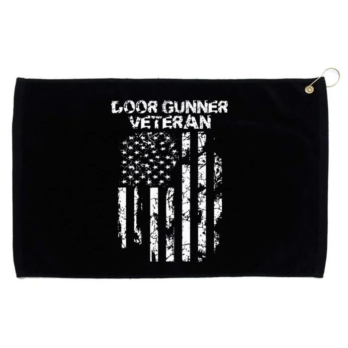 Door Gunner Military Veteran Grommeted Golf Towel