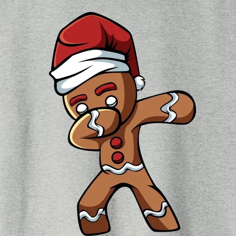 Dabbing Gingerbread Merry Christmas Ginger Cloves Bakery Gift Women's Crop Top Tee