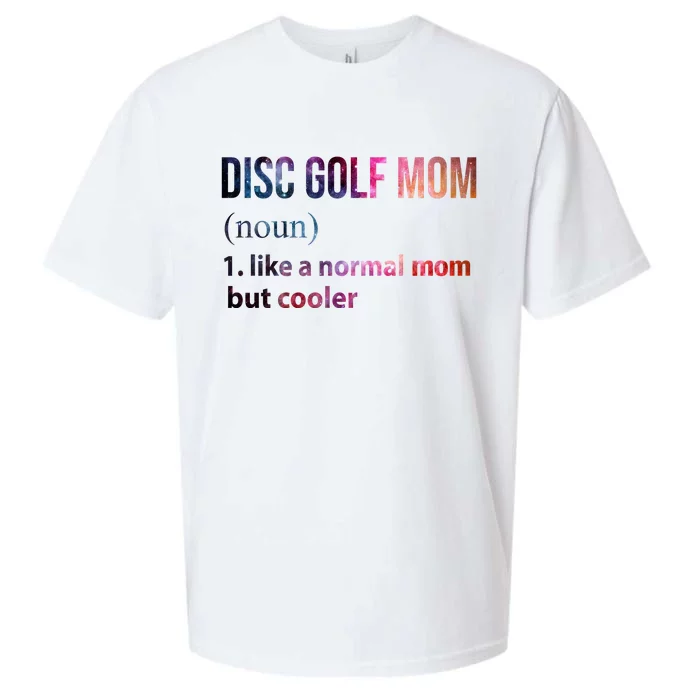 Disc Golf Mom Sueded Cloud Jersey T-Shirt