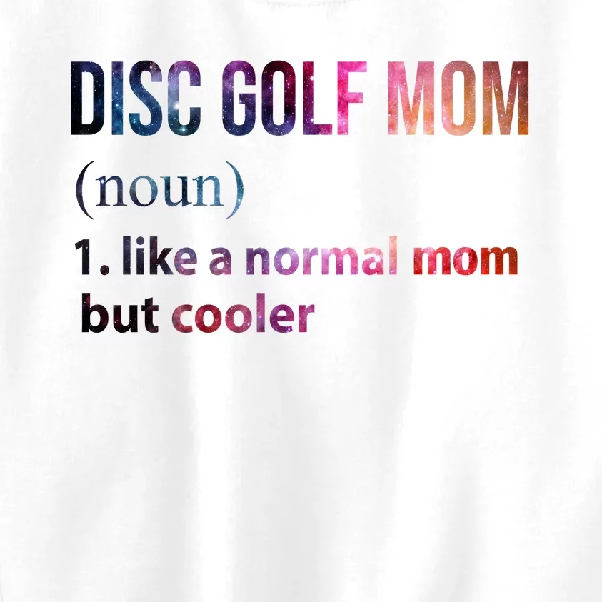 Disc Golf Mom Kids Sweatshirt