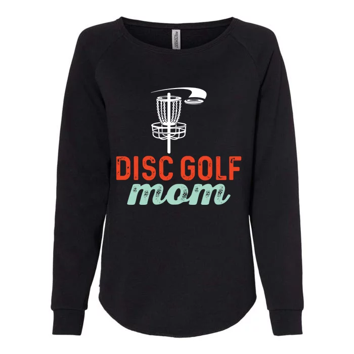 Disc Golf Mom Disc Golf Set Golf Basket Frolf Gift Womens California Wash Sweatshirt