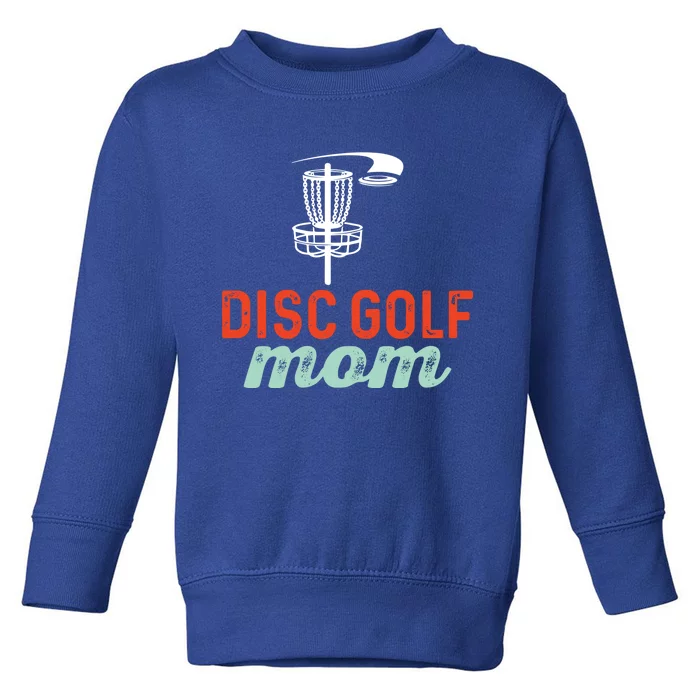 Disc Golf Mom Disc Golf Set Golf Basket Frolf Gift Toddler Sweatshirt