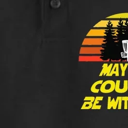 Disc Golf May The Course Be With You Dry Zone Grid Performance Polo