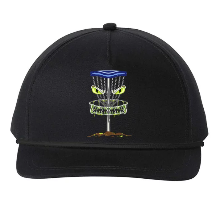 Disc Golf Men Disc Golf Monster Snapback Five-Panel Rope Hat