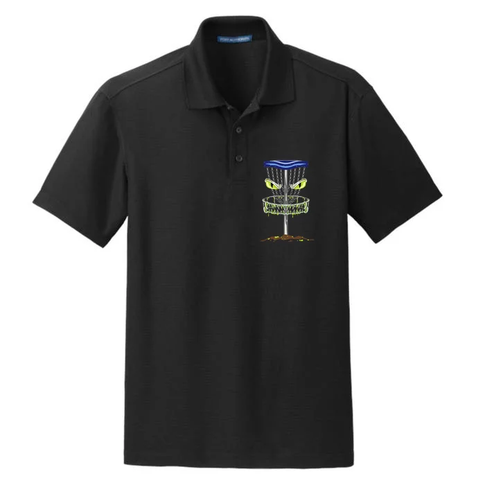 Disc Golf Men Disc Golf Monster Dry Zone Grid Performance Polo