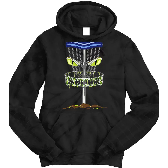 Disc Golf Men Disc Golf Monster Tie Dye Hoodie