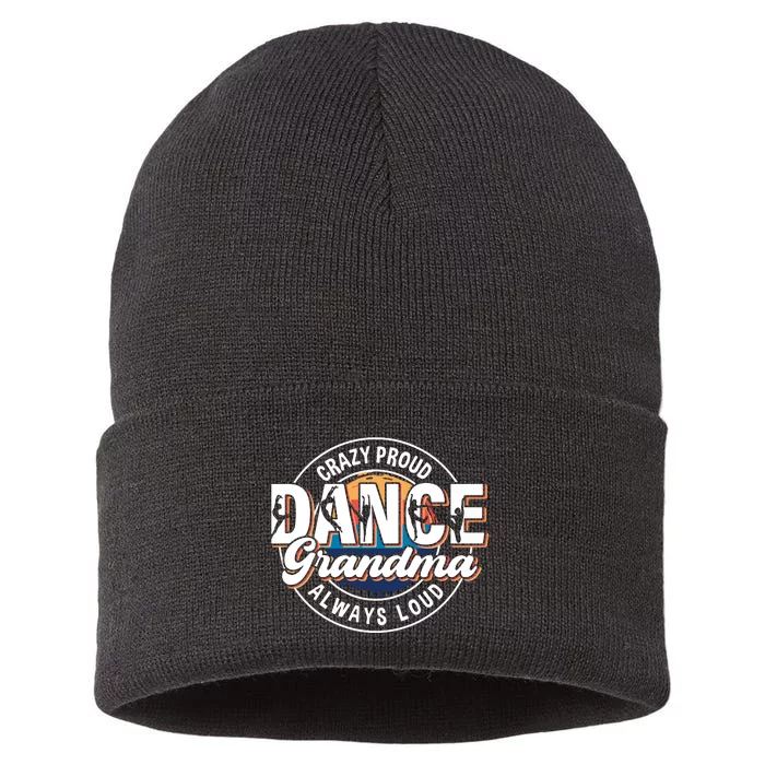 Dance Grandma Mom Mothers Day Dance Grandma Dance Lovers Sustainable Knit Beanie