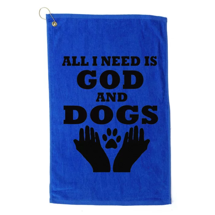 Dogs & God National Dog Day Platinum Collection Golf Towel