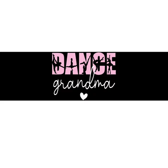 Dance Grandma Of A Dancer Grandmother Bumper Sticker