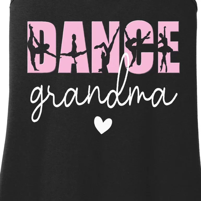 Dance Grandma Of A Dancer Grandmother Ladies Essential Tank