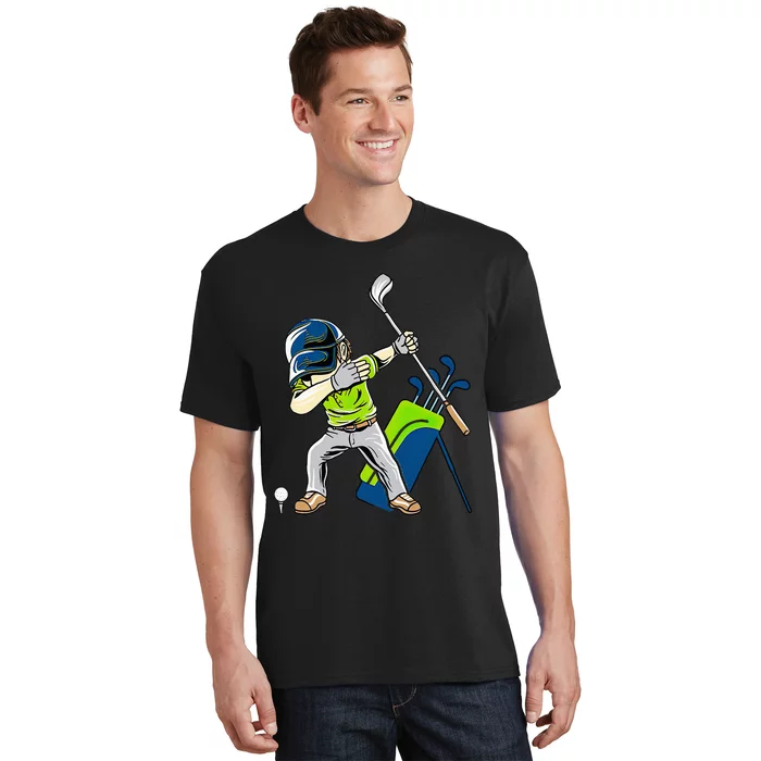 Dabbing Golf Player Golfer Golfing Funny sport T-Shirt