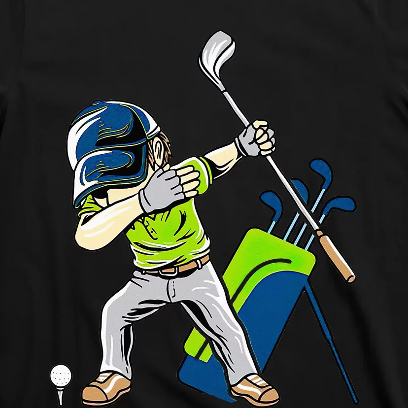 Dabbing Golf Player Golfer Golfing Funny sport T-Shirt