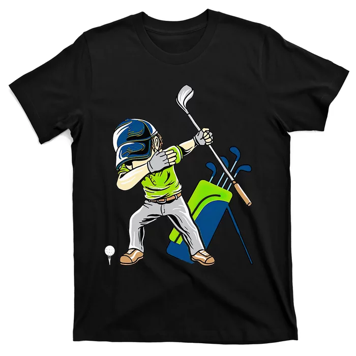 Dabbing Golf Player Golfer Golfing Funny sport T-Shirt