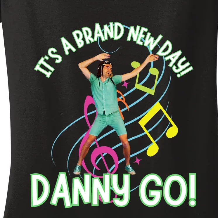 Danny Go! Preschool Women's V-Neck T-Shirt