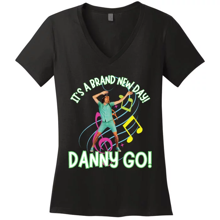 Danny Go! Preschool Women's V-Neck T-Shirt