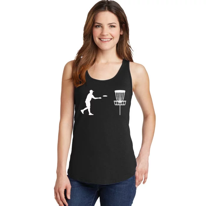 Disc golf player Ladies Essential Tank