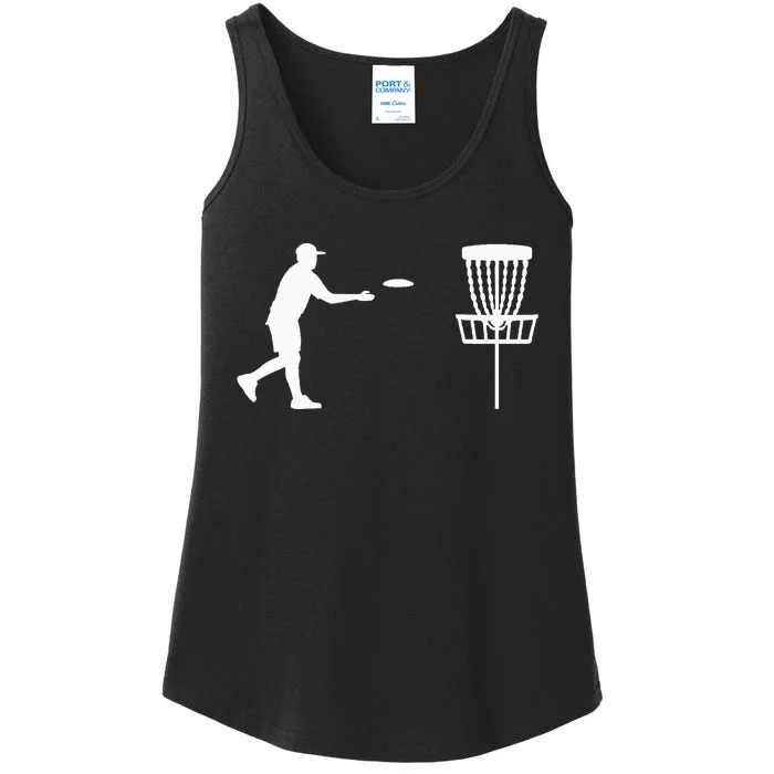 Disc golf player Ladies Essential Tank