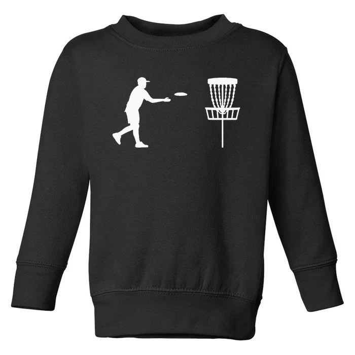 Disc golf player Toddler Sweatshirt