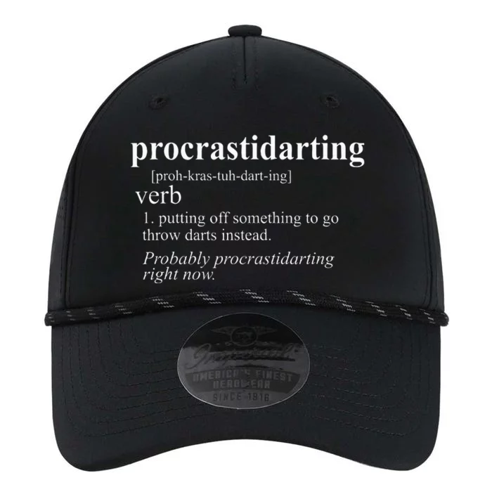 Darts Gifts Procrastidarting Funny Dart Player Performance The Dyno Cap