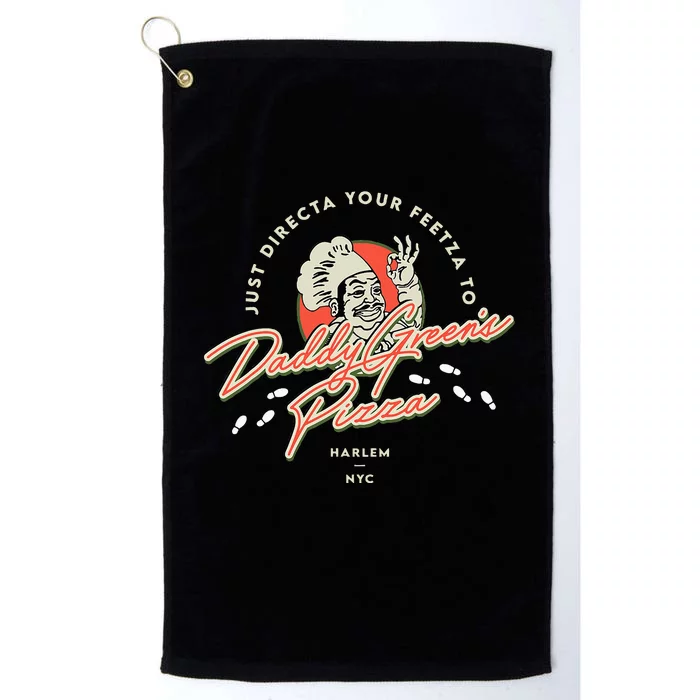 Daddy GreenS Pizza Last Dragon Platinum Collection Golf Towel