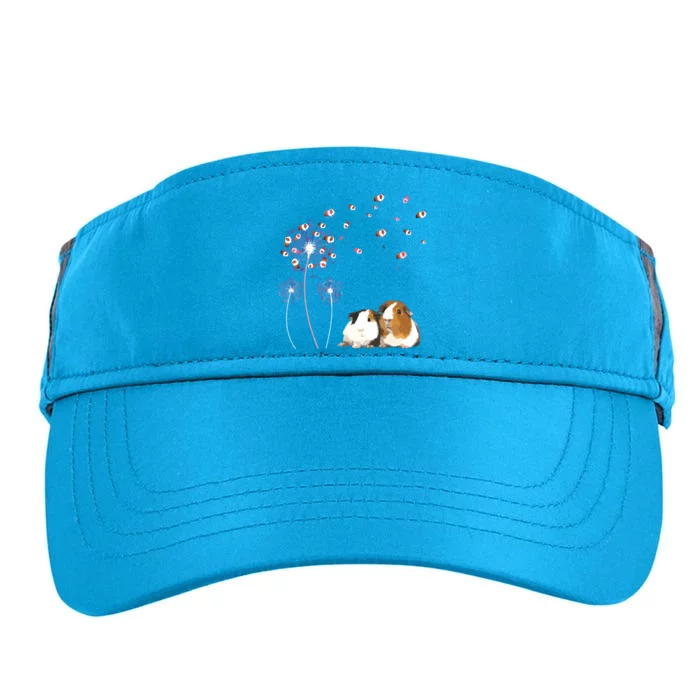 Dandelion Guinea Pig Cute Guinea Pig Floral Dandelion Spread Adult Drive Performance Visor