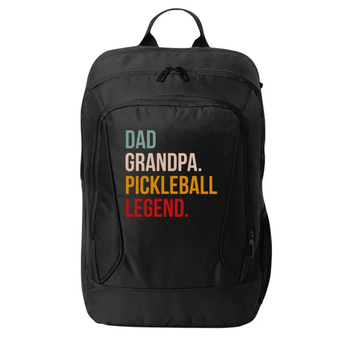 Dad Grandpa Pickleball Legend City Backpack