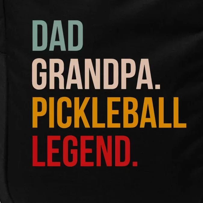 Dad Grandpa Pickleball Legend Impact Tech Backpack