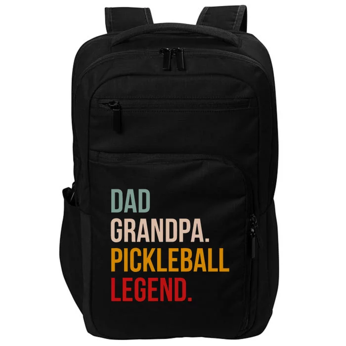 Dad Grandpa Pickleball Legend Impact Tech Backpack