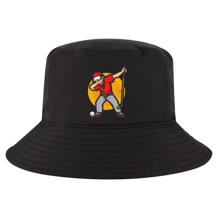 Dabbing Golf Player Golfer Golfing Funny Cool Comfort Performance Bucket Hat