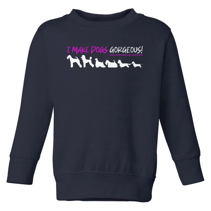 Dog Grooming Premium Toddler Sweatshirt