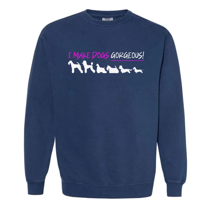 Dog Grooming Premium Garment-Dyed Sweatshirt